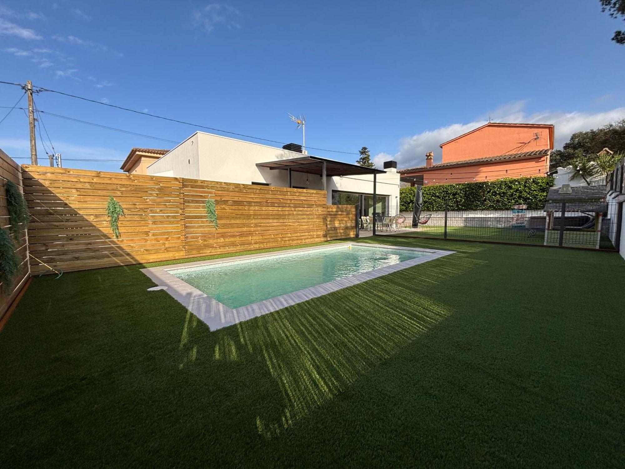 Espectacular Casa En Llagostera - Costa Brava, Con Piscina Buitenkant foto