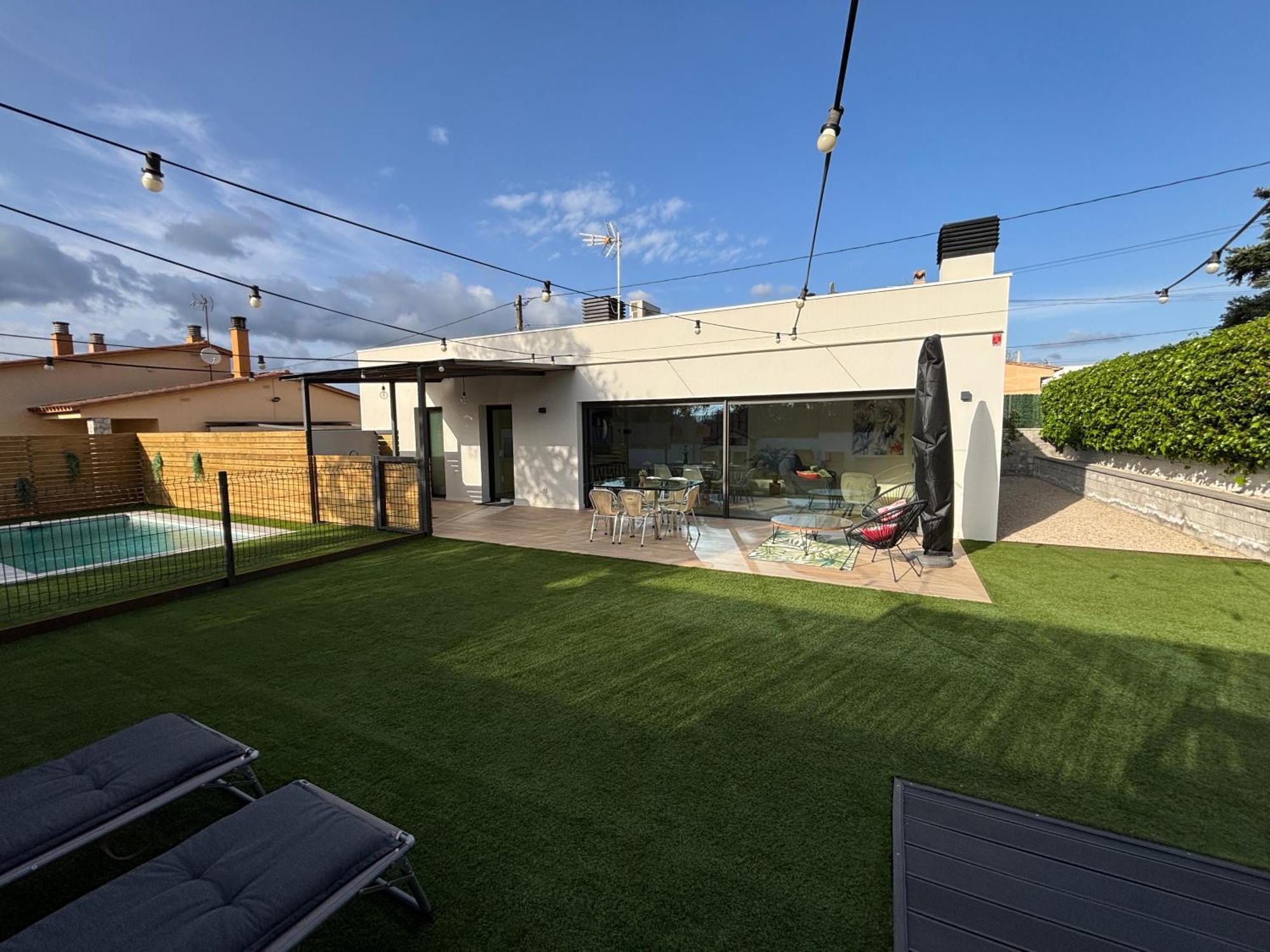 Espectacular Casa En Llagostera - Costa Brava, Con Piscina Buitenkant foto